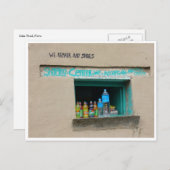 Carte Postale réparation de chaussures (Devant / Derrière)