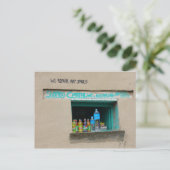 Carte Postale réparation de chaussures (Debout devant)