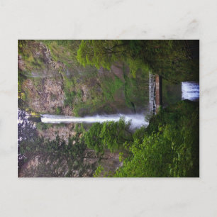 Carte Postale Réparation du pont de Multnomah Falls, Oregon