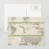 Carte Postale Répartition géographique (Devant / Derrière)