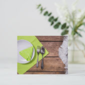 Carte Postale repas de Noël (Debout devant)