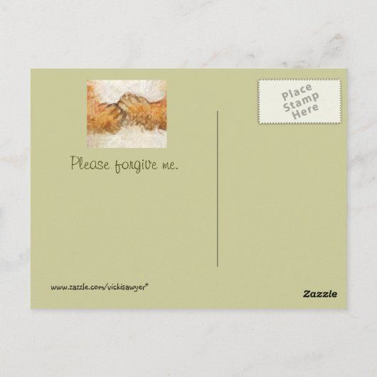 carte postale repentant chipmunk (Dos)