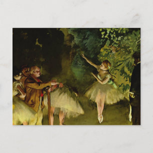 Carte Postale Répétition de ballet - Edgar Degas - 1875