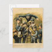 Carte Postale Répétition de bande (Devant / Derrière)