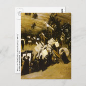 Carte Postale Répétition de l'Orchestre de Pasdeloup par JS Sarg (Devant / Derrière)