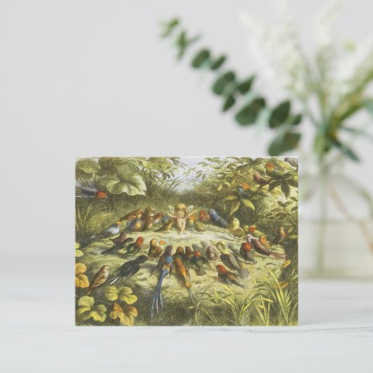 Carte Postale Répétition en Fairyland PostCard par Richard Doyle (Debout devant)