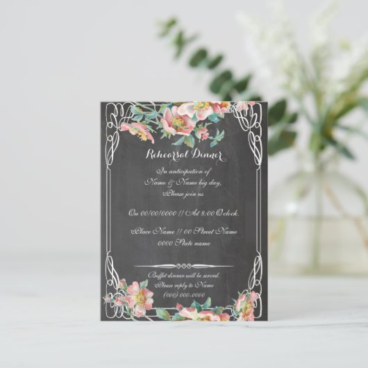 Carte Postale répétition, réception et direction (Debout devant)