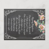 Carte Postale répétition, réception et direction (Dos)