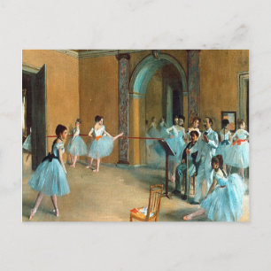 Carte Postale Répétition sur la Foyer de l'Opéra La Rue