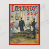 Réplique publicité Vintage, savon Lifebuoy