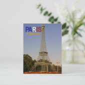 Carte Postale Réplique Tour Eiffel de Paris, Tennessee (Debout devant)