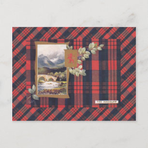 Carte Postale Réplique Vintage, Ecosse, Clan Macduff
