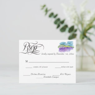 Carte Postale Réponse mariage vignoble toscan