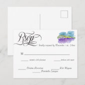 Carte Postale Réponse mariage vignoble toscan (Devant / Derrière)