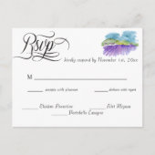 Carte Postale Réponse mariage vignoble toscan (Devant)