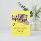 Carte Postale Report mariage Changement de date Réception (Debout devant)