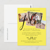 Carte Postale Report mariage Changement de date Réception (Devant / Derrière)