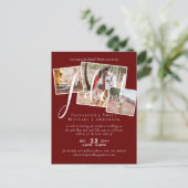 Carte Postale Report mariage Changement de date Réception (Debout devant)