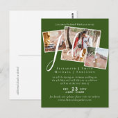 Carte Postale Report mariage Changement de date Réception (Devant / Derrière)