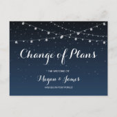 Carte postale reportée du Mariage de modification  (Devant)