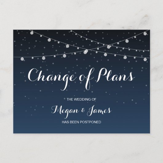 Carte postale reportée du Mariage de modification  (Devant)