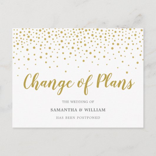 Carte postale reportée du Mariage de modification  (Devant)