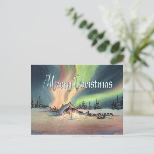 Carte Postale REPOS pour les MUSHERS par SHARON SHARPE (Debout devant)