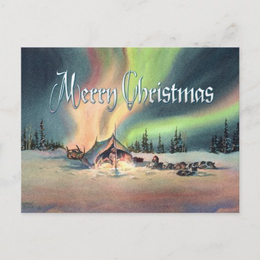 Carte Postale REPOS pour les MUSHERS par SHARON SHARPE (Devant)