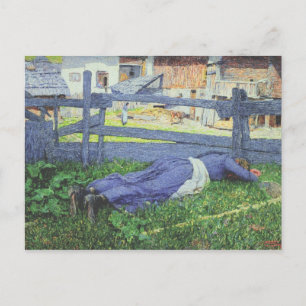 Carte Postale Repose à l'ombre