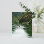 Carte Postale Repose de la rivière saumon (Debout devant)