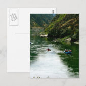 Carte Postale Repose de la rivière saumon (Devant / Derrière)