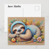 Carte Postale Repose fine (Devant / Derrière)