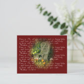 Carte Postale Repose-toi sur tes âmes... (Debout devant)