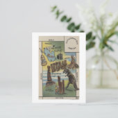 Carte Postale Représentation des sites à voir dans UtahUtah (Debout devant)