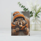 Carte Postale Repris de grignotage - Squirrel Ai image (Debout devant)