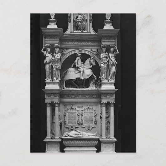 Carte Postale Reproduction du tombeau de Louis de Breze (Devant)