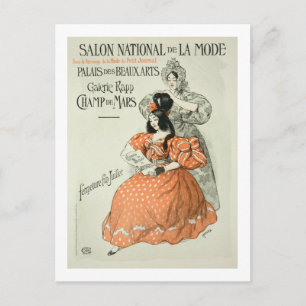 Carte Postale Reproduction d'une affiche annonçant le "Salon Na"
