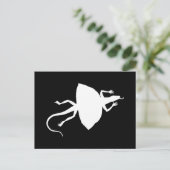 Carte Postale Reptile blanc (Debout devant)