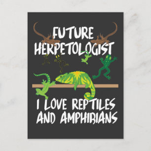 Carte Postale Reptiles et amphibiens don lézard