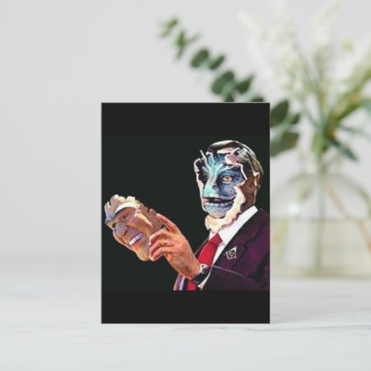 Carte Postale reptilien (Debout devant)