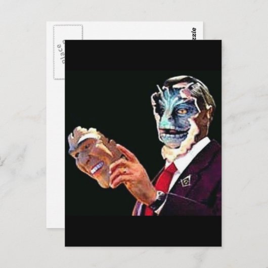 Carte Postale reptilien (Devant / Derrière)