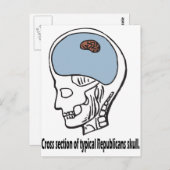 Carte Postale Républicain typique (Devant / Derrière)