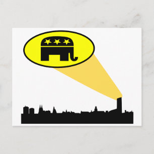Carte Postale Républicains et Trump votre pays a besoin de vous