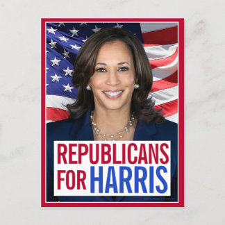 Carte Postale Républicains pour le président Kamala Harris Photo