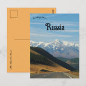 Carte Postale République d'Altaï Russie (Devant / Derrière)