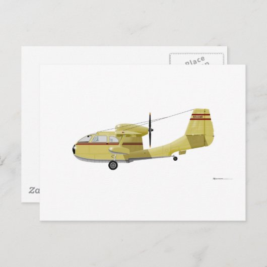 Carte Postale République de mer RC-3 (Devant / Derrière)