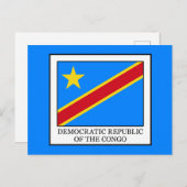 Carte Postale République démocratique du Congo (Devant / Derrière)
