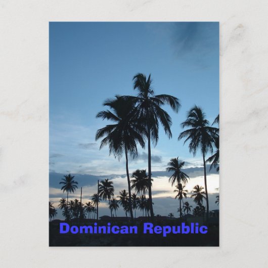 Carte Postale République dominicaine (Devant)