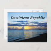 Carte Postale République dominicaine (Devant / Derrière)