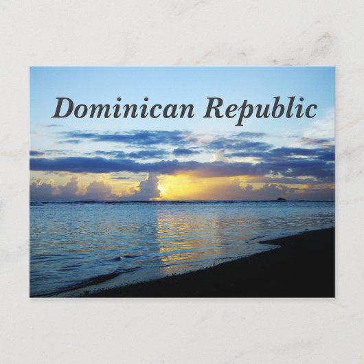 Carte Postale République dominicaine (Devant)